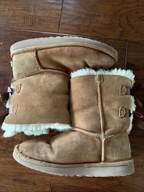 KIDS UGG BOW BOOTS